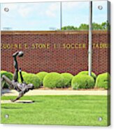 Furman University Soccer Stadium 8457 Acrylic Print