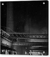 Furnaces By Night Acrylic Print