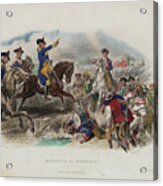 George Washington And His Men Acrylic Print