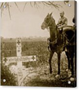 Germans. At Comrades' Graves Acrylic Print