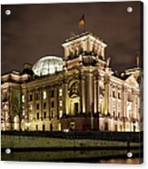 Germany, Berlin, View Of Reichstag Acrylic Print