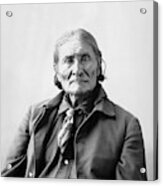 Geronimo Portrait - 1898 Acrylic Print