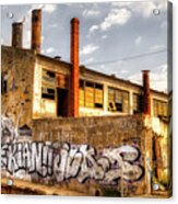 Ghost Factory Acrylic Print