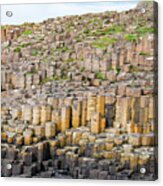 Giant's Causeway Basalt Columns Three Acrylic Print