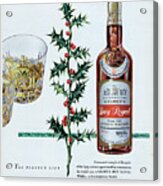 Gilbeys Spey Royal Whisky Acrylic Print