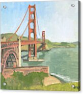 Golden Gate Bridge San Francisco California Acrylic Print
