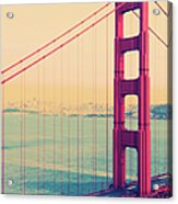 Golden Gate Bridge Spanning San Acrylic Print