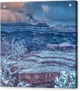 Grand Canyon In Winter Acrylic Print