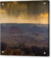 Grand Canyon Monsoon Acrylic Print