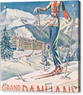 Grand Hotel Panhans Semmering Acrylic Print