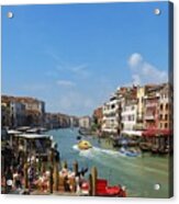 Grande Canal - Venice Acrylic Print