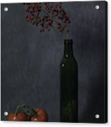 Grapes And Tomatoes Acrylic Print