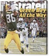 Green Bay Packers Antonio Freeman, 1997 Nfc Championship Sports Illustrated Cover Acrylic Print
