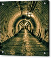 Greenwich Foot Tunnel Tunnel Acrylic Print