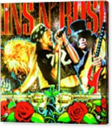 Guns N' Roses Pinball Acrylic Print