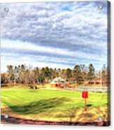 Hampden-sydney Va Virginia -  Hampden-sydney College Fulton Field,bernier Field Acrylic Print