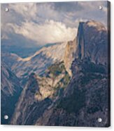 Half Dome From Glacier Point Wide Acrylic Print