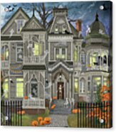 Halloween House Acrylic Print