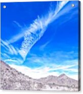 Hand Planting In The Sky Acrylic Print