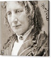 Harriet Beecher Stowe Acrylic Print