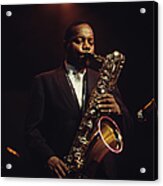 Harry Carney Performs On Stage Acrylic Print