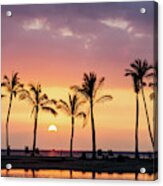 Hawaiian Sunset Acrylic Print