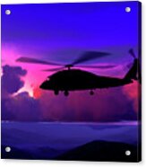 Helicopter Acrylic Print