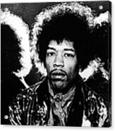 Hendrix Experience Acrylic Print