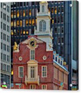 Historic Boston Old State House Acrylic Print