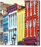 Historic Downtown Raleigh North Carolina Fx Acrylic Print
