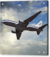 Historic Piedmont Airlines Boeing 767 Acrylic Print