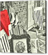 Holiday Porch Acrylic Print