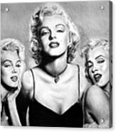 Hollywood Legends Marilyn Acrylic Print