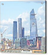 Hudson Yards Skyline Acrylic Print