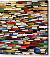 Huge Stack Of Books - Book Wall Acrylic Print