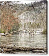 Hungry Mother State Park - Winter Landscape Acrylic Print