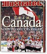 Ice Hockey, 2010 Winter Olympics Sports Illustrated Cover Acrylic Print