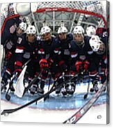Ice Hockey - Winter Olympics Day 10 - Acrylic Print