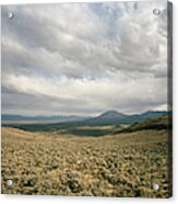 Idaho Desert, Landscape Of Desert With Acrylic Print