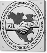 Insignia Of The Afl-cio Acrylic Print