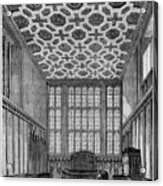 Interior, Chapel Royal, St Jamess Acrylic Print