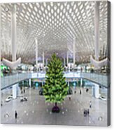 Interior Of The New Shenzen Airport Acrylic Print
