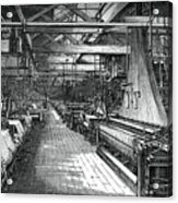 Interior Of The Weaving Shed, St Acrylic Print