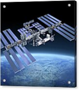 International Space Station Iss Acrylic Print