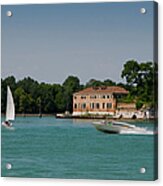 Italy, Venice, Lido Island, Lido Acrylic Print