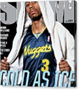 Iverson Starts Fresh: Cold As Ice Slam Cover Acrylic Print