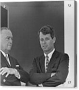 J. Edgar Hoover And Robert Kennedy Acrylic Print