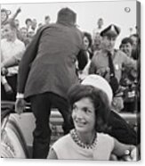 Jackie Kennedy And John F. Kennedy Acrylic Print