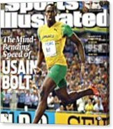 Jamaica Usain Bolt, 2009 Iaaf World Championships In Sports Illustrated Cover Acrylic Print