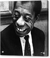 James Baldwin, American Author Acrylic Print